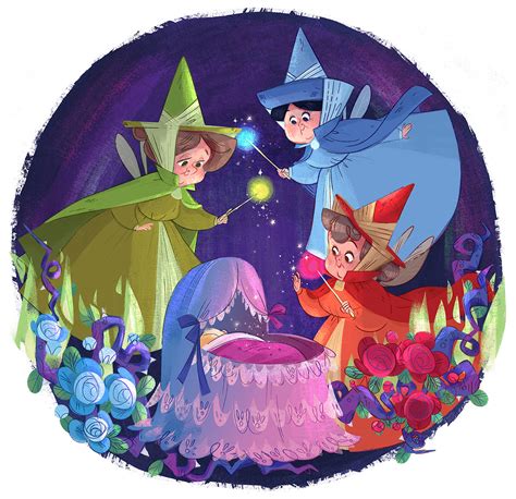 flora fauna and merryweather